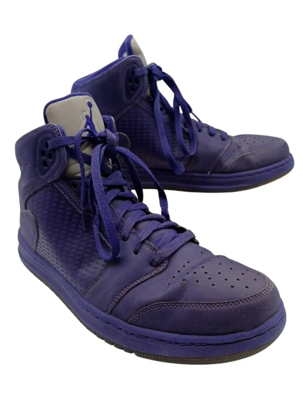 Size 10.5 Jordan Prime 5 Grape Ice 429589-501 Purple High Tops Sneakers 2010